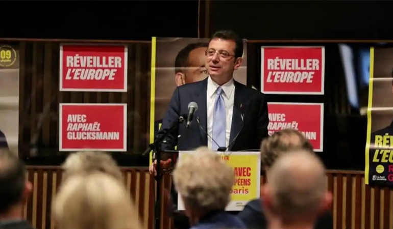 İmamoğlu’ndan Paris’te ‘Gazze’ mesajı