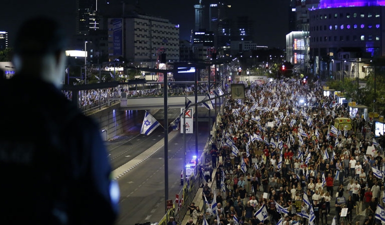 İsrail esir takası için sokaklarda: ‘Netanyahu istifa’