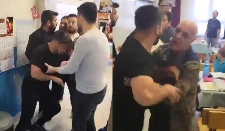 Sınıfı basıp öğretmenlere saldıranlar 300’er bin lira kefaletle serbest kaldı