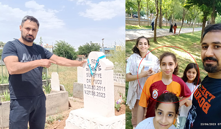 Kızının hayalini kurduğu madalyayı kazanıp mezar taşına astı