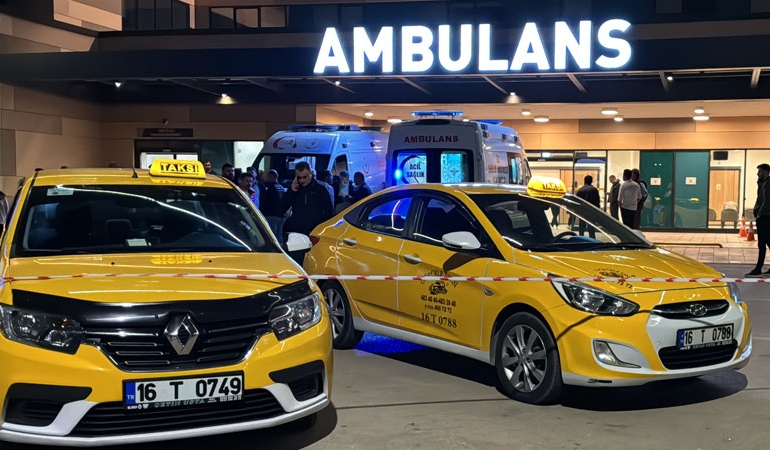 Bursa’da taksici bıçaklanıp gasbedildi