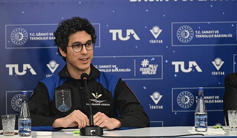 Türkiye’nin ikinci astronotu Tuva Cihangir Atasever yurda döndü