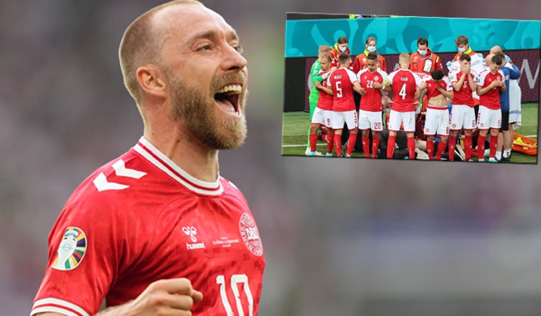 Eriksen’den kalp krizi geçirdiği turnuvaya muhteşem dönüş: Maçın adamı seçildi