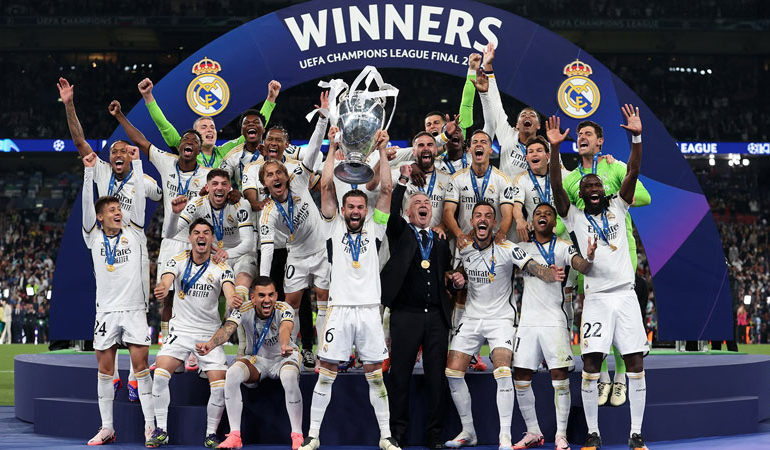 Real Madrid yeniden Şampiyonlar Ligi şampiyonu