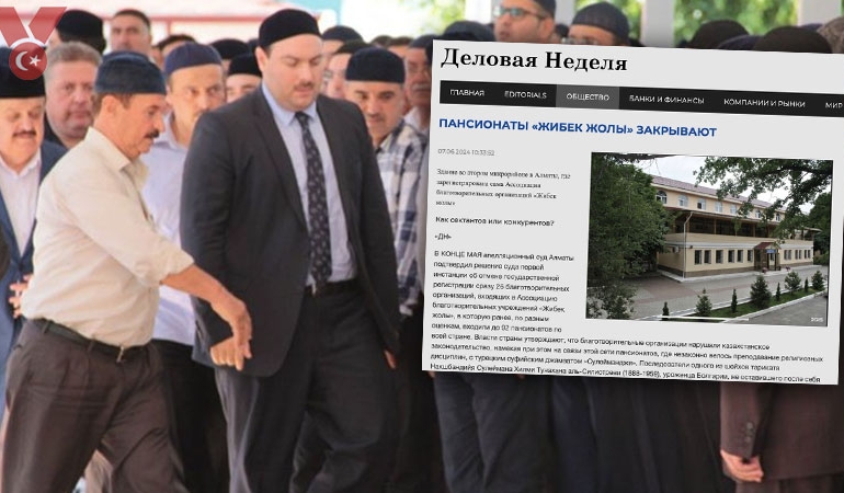 Kazakistan, Süleymancıları çizdi… Yurtlarına kilit vuruldu
