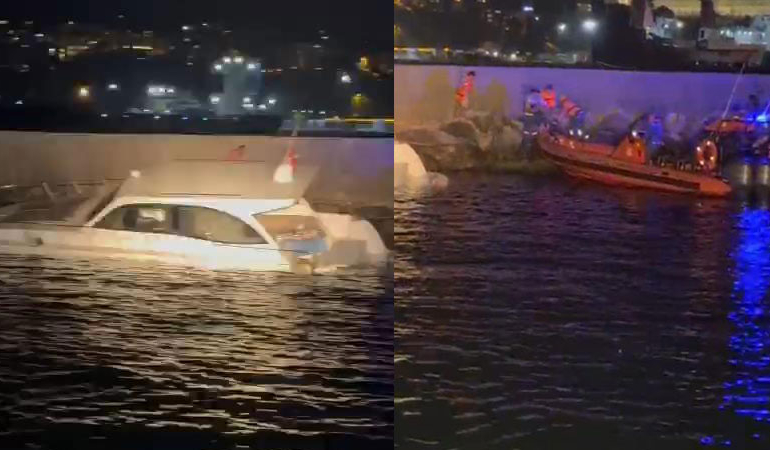 İstanbul’da korku dolu anlar: Batmak üzere olan tekneden 10 kişi kurtarıldı