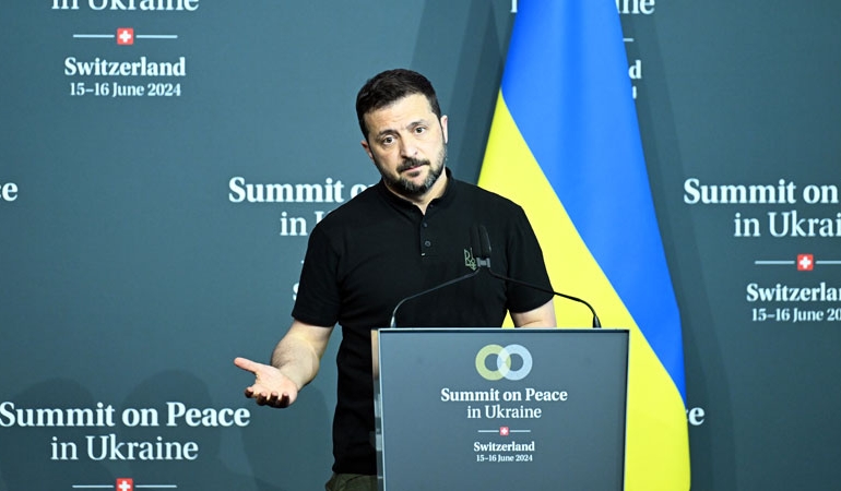 Zelenskiy, Ukrayna Barış Zirvesi’nde alınan kararları açıkladı