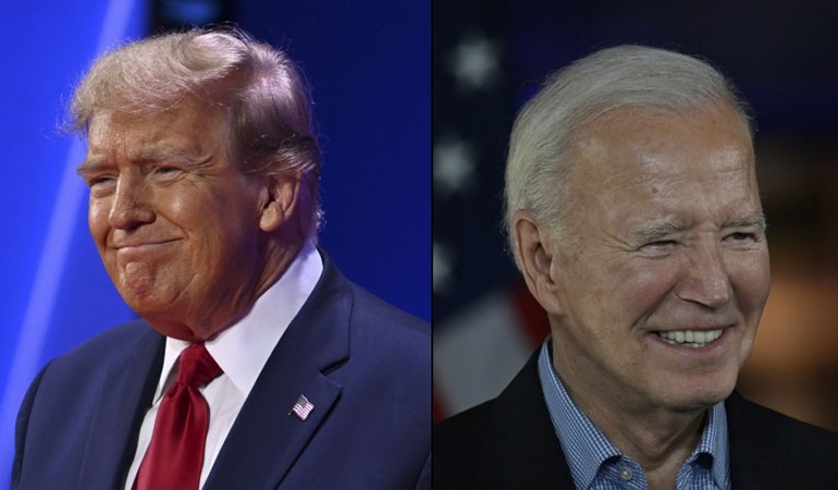 Trump: Biden yarışı bırakıyor