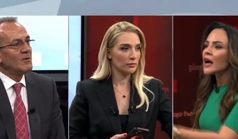 ‘Kredi kartı’ lafını duyan Buket Aydın çılgına döndü, canlı yayını terk etti