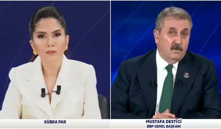 Canlı yayında Mustafa Destici’yi kızdıran soru