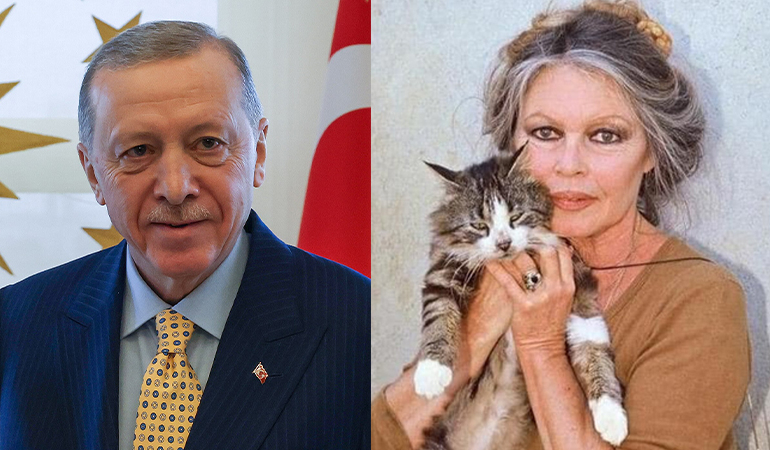 Brigitte Bardot’dan Erdoğan’a mektup