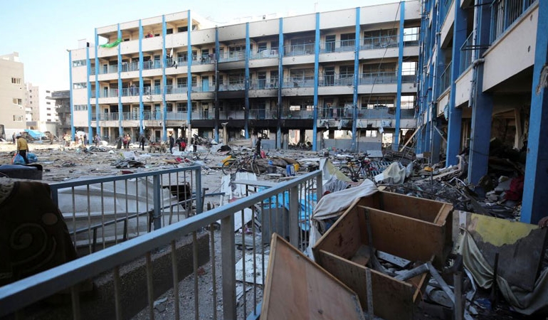İsrail Gazze’de sivillerin sığındığı okula saldırdı: 16 kişi hayatını kaybetti
