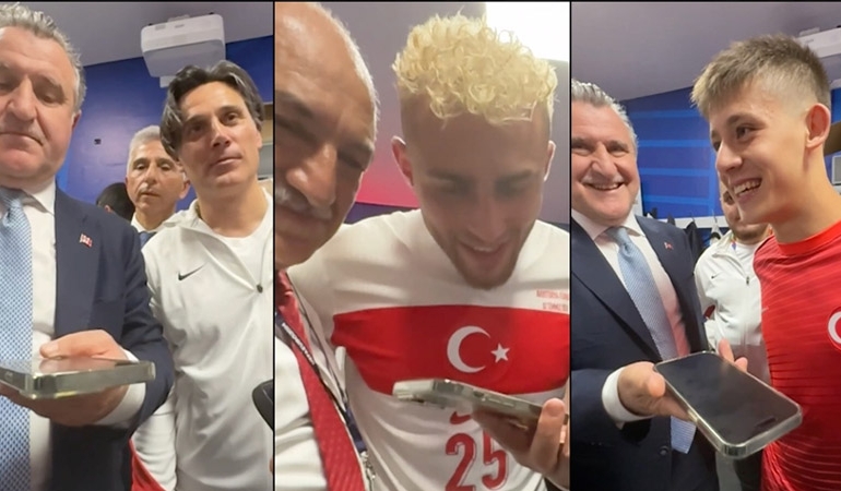 Erdoğan’dan A Milli Futbol Takımı’na tebrik telefonu