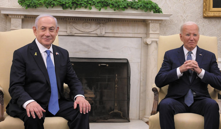 Netanyahu’dan Biden’a ’50 yıllık desteği’ için teşekkür: ‘İrlandalı Amerikan bir siyonist’
