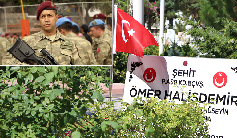 Şehit Ömer Halisdemir’in mezarına ziyaretçi akını