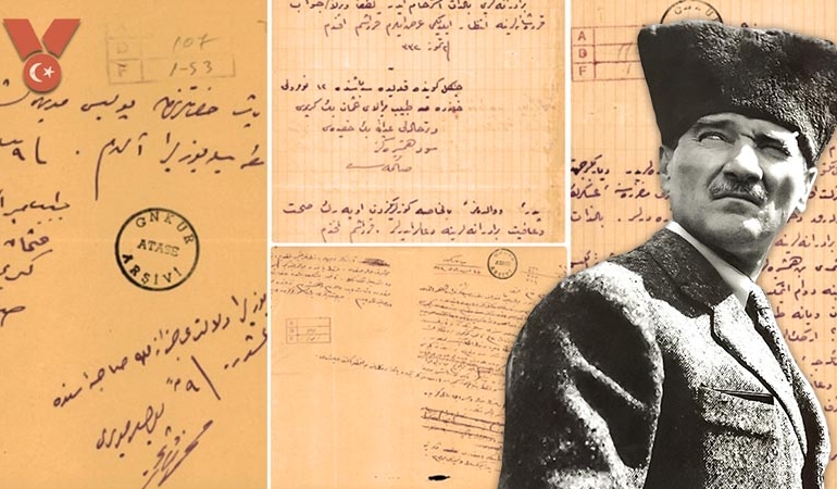 Atatürk’ün süt kardeşi ile mektuplaşması yıllar sonra ortaya çıktı