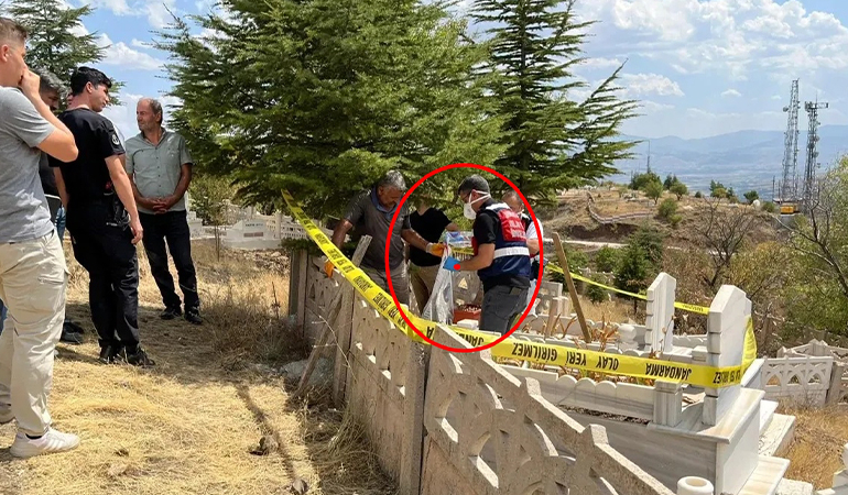 Elazığ’da mezarlıkta bebek cesedi bulundu
