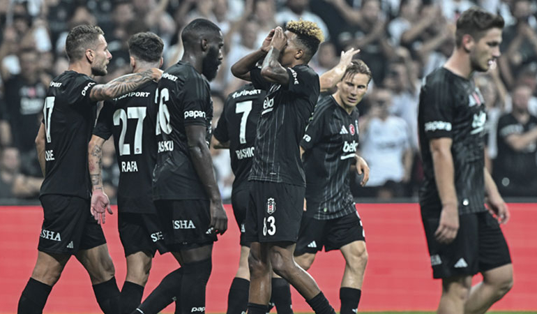 Beşiktaş, Avrupa Ligi biletini 5 golle aldı