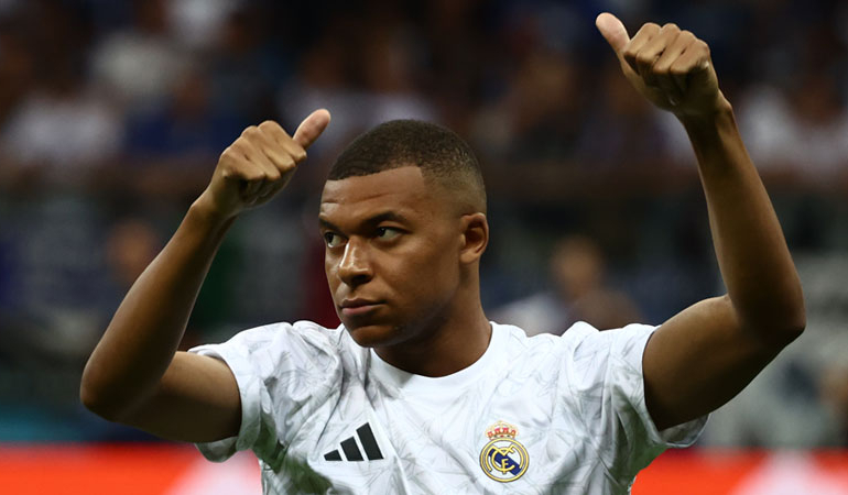 Süper Kupa Real Madrid’in: Mbappe’den siftah