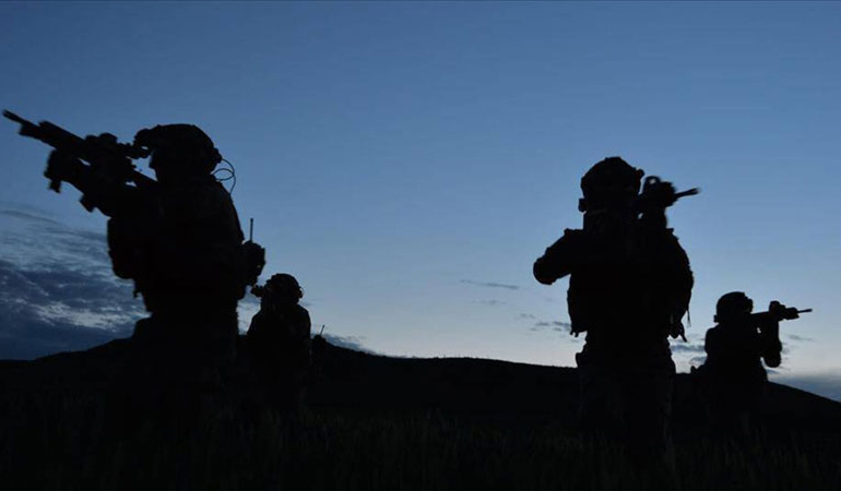 Irak’ın kuzeyine operasyon: PKK’ya ait silahlar ele geçirildi