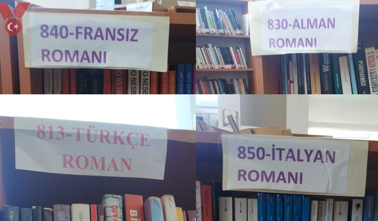 Fethiye Halk Kütüphanesi’nde skandal sınıflandırma