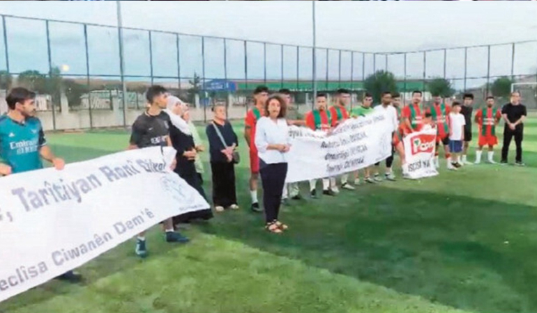 DEM Parti’nin düzenlediği turnuvada PKK propagandası! Soruşturma başlatıldı…