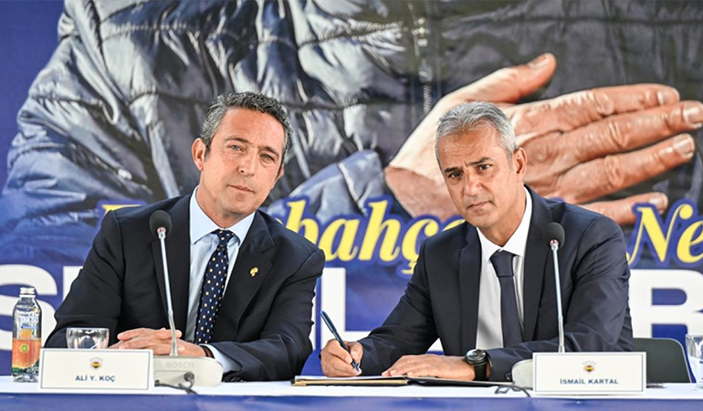 Ali Koç, İsmail Kartal’a haber mi yolladı? Fenerbahçe’den açıklama…