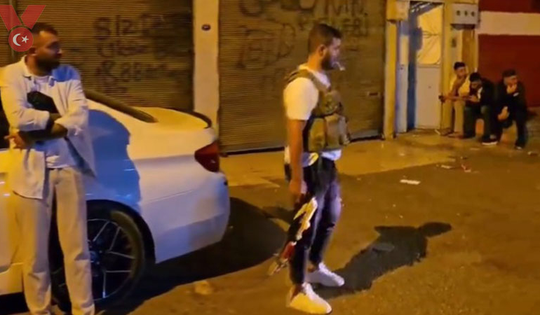 Gaziantep’te uzun namlulu silahlarla tehditler savurdular! 7 kişi gözaltında…