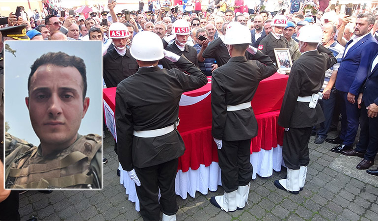 Şehit Piyade Üsteğmen Ayar’a acı veda