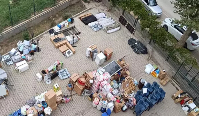 Deprem yardımlarını satarken yakalandılar: 1.5 milyon liralık malzeme!