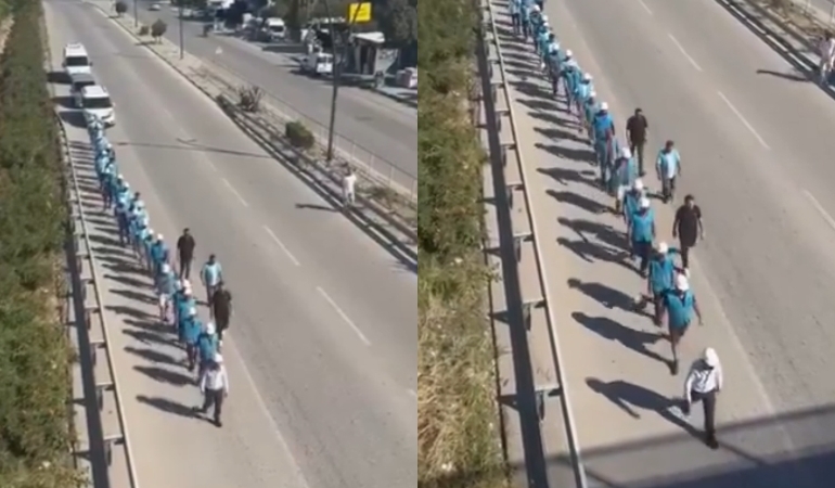 Fernas Madencilik işçilerinin Soma’dan Ankara’ya yürüyüşü devam ediyor