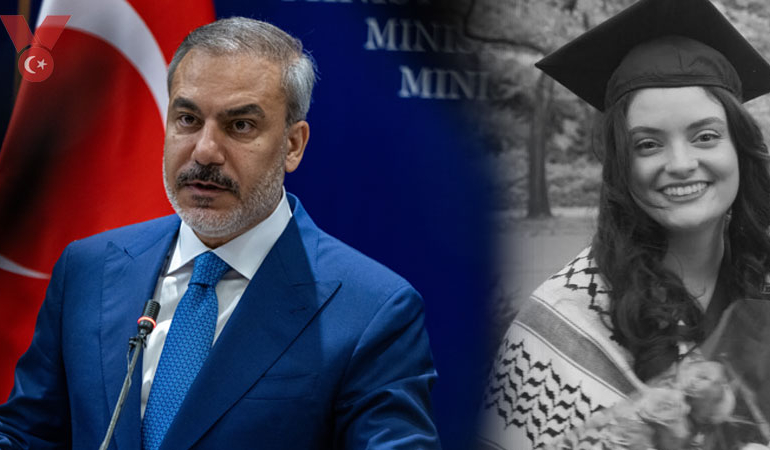 Hakan Fidan’dan Ayşenur Ezgi Eygi mesajı