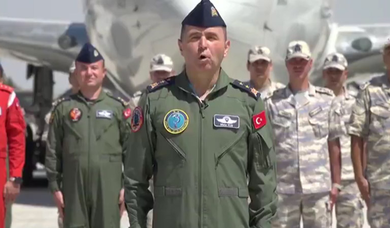 Konya 3. Ana Jet Üs Komutanlığı’nın 30 Ağustos videosu gündem oldu