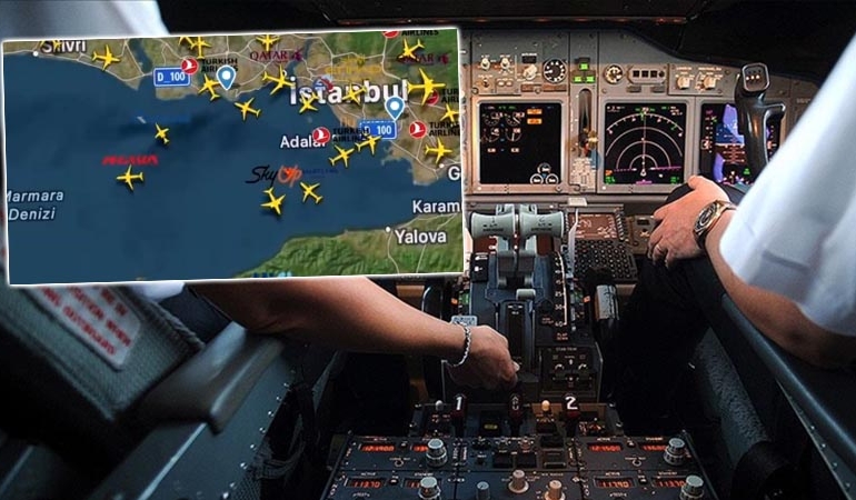 Atatürk Havalimanı’nda pilot ile kule arasında ilginç diyalog