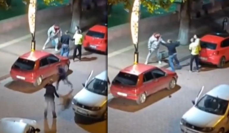 Polis ekiplerine silah çekip tehdit ettiler