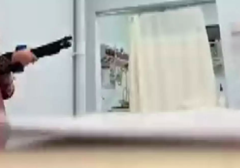 Pompalı tüfekle hastane basan kadın tutuklandı