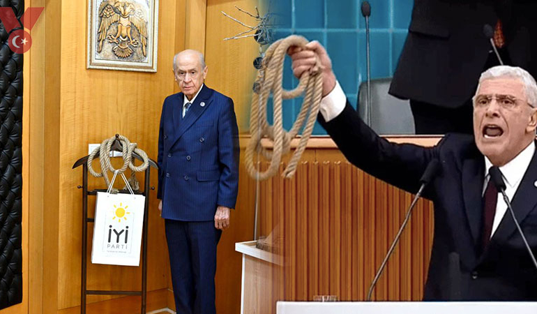Dervişoğlu kürsüden fırlatmıştı… Bahçeli o ipi odasına astı