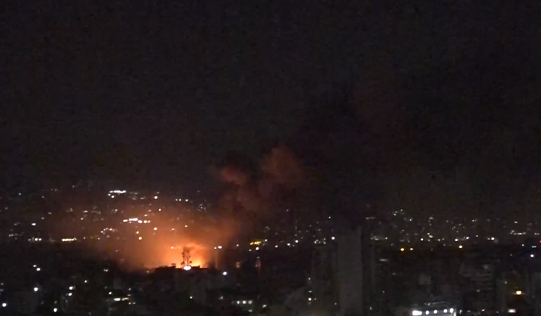 İsrail’den Beyrut’a hava saldırısı