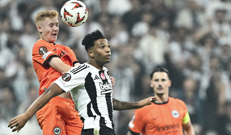 Beşiktaş, Eintracht Frankfurt’a evinde mağlup