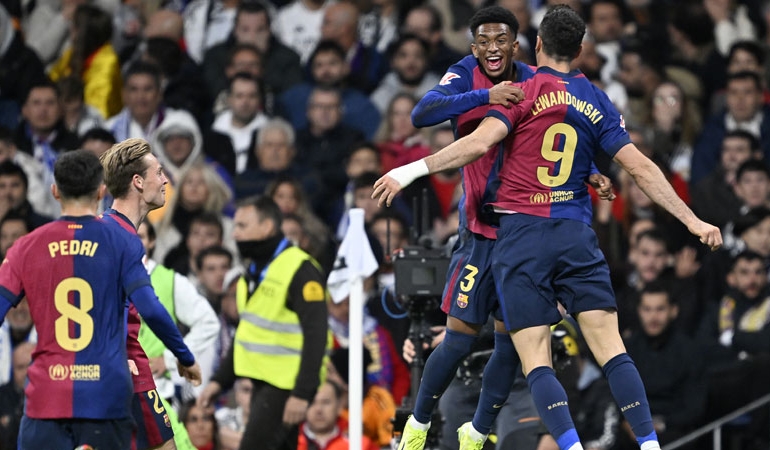 Barcelona Real Madrid karşısında farka koştu