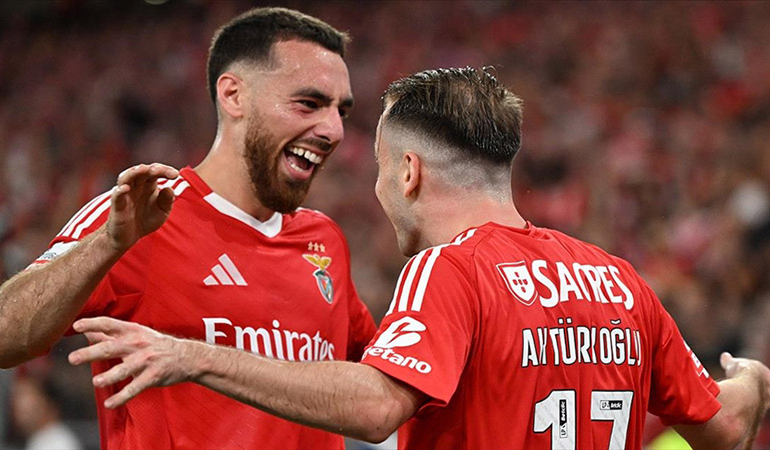 Benfica’da perdeyi Kerem açtı, Orkun kapattı