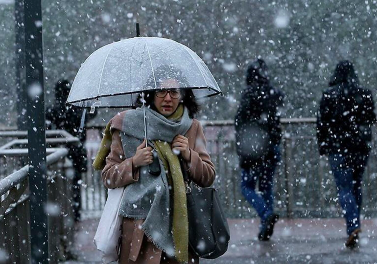 Meteoroloji 49 il için uyardı: Sağanak ve kar yağışı…