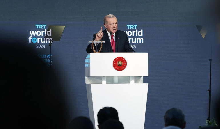 Erdoğan’dan kendisini protesto eden kişiye: Siyonistlerin dili, ağzı olma