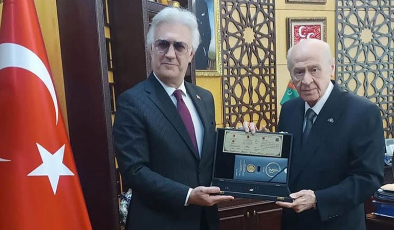 Tamer Karadağlı’dan Bahçeli’ye ziyaret: Kısa bir bilgi verdim