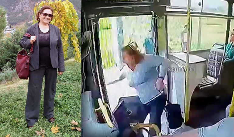 Kapısı açık otobüsten düşen kadının ölümü: Şoför tahliye edildi