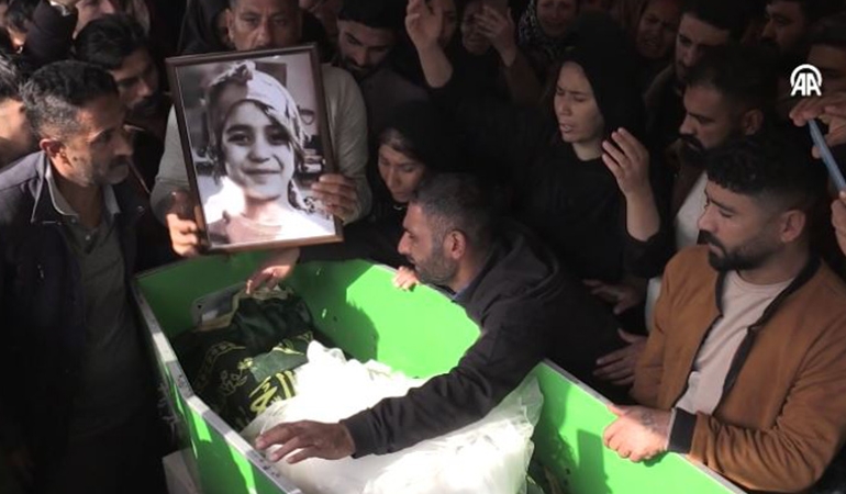 İstanbul’da öldürülen 6 yaşındaki Şirin’e acı veda