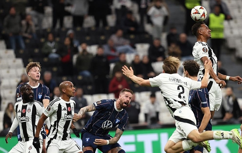 Beşiktaş, Avrupa’da puanını 6’ya yükseltti