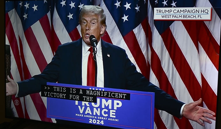Donald Trump ABD başkanlığını ilan etti… ‘Savaşı bitireceğim’