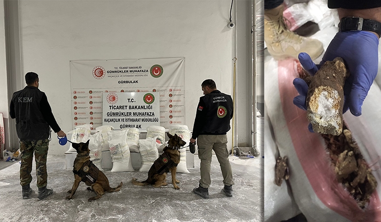 4,5 ton uyuşturucuyu böyle saklamışlar