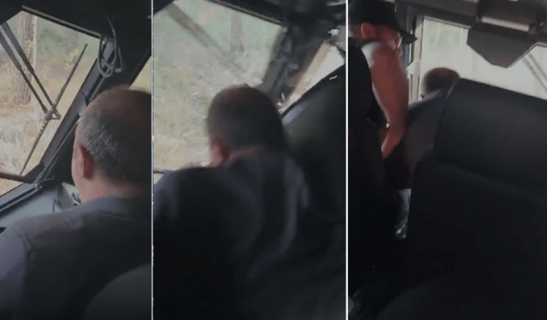 AKP’li Mustafa Varank kıl payı kurtuldu: Kaza anları saniye saniye kaydedildi!